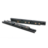 SGR10N Double axis linear guide rail black locking slider with round handle 4 wheels block SGB10N-4
