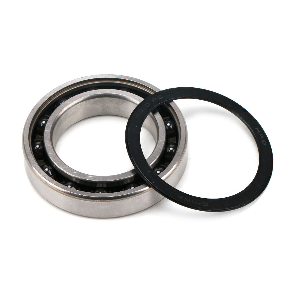ABEC3 P6 rubber seals high speed bicycle bike chrome steel si3n4 hybrid ceramic bearing