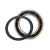 ABEC3 P6 rubber seals high speed bicycle bike chrome steel si3n4 hybrid ceramic bearing
