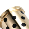 Self lubricating flanged sleeve oil-free guide sleeve graphite copper sleeve 15*21*10/28*3mm