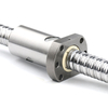 Left thread ball screw sfu2505 c7 grade linear cnc ball screw with ballnut