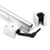 Aluminum open type liner guide rail block slider with lock wrench SBR16UU SBR16