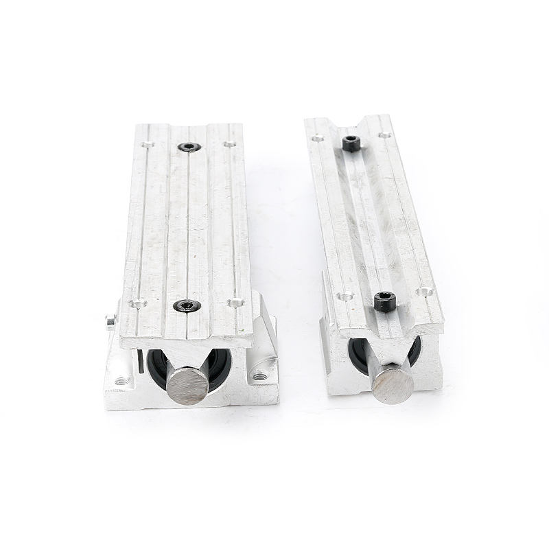 Cylindrical aluminum bracket linear guide rail optical axis slide rail slider SBR20UU SBR25UU SBR30UU SBR35UU SBR40UU
