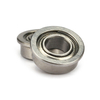 Flanged deep groove ball bearing with single rib F6000 6001 6002 6003 6004 6005 6006 6007ZZ 2RS