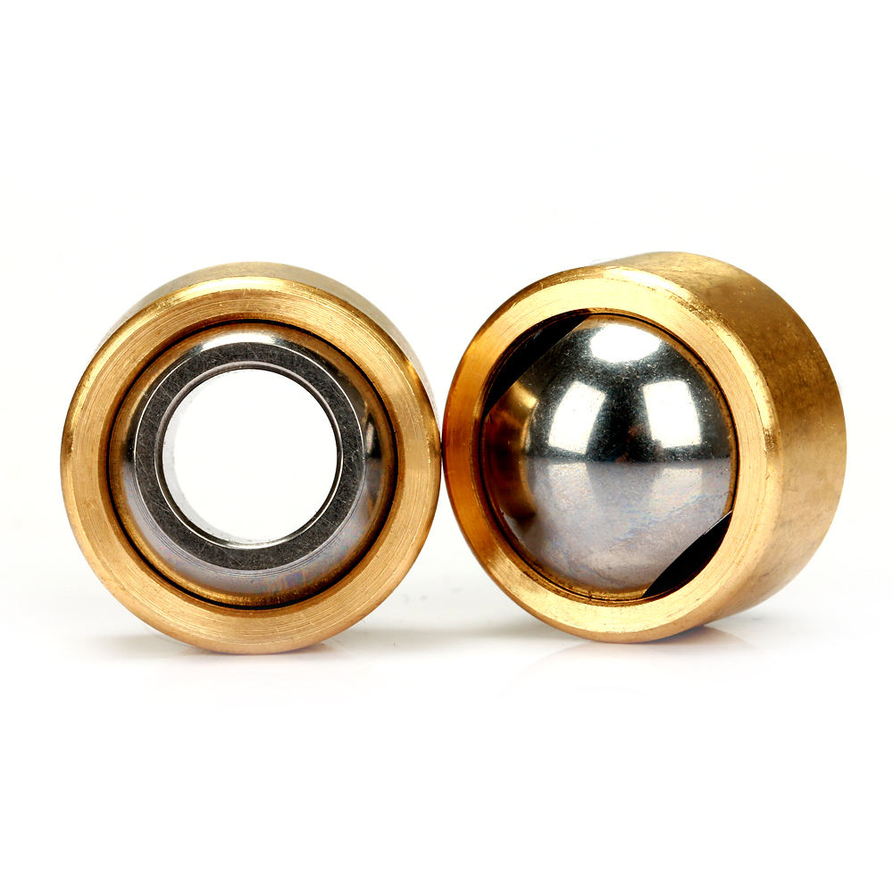 Brass outer ring radial joint bearing GEBJ10