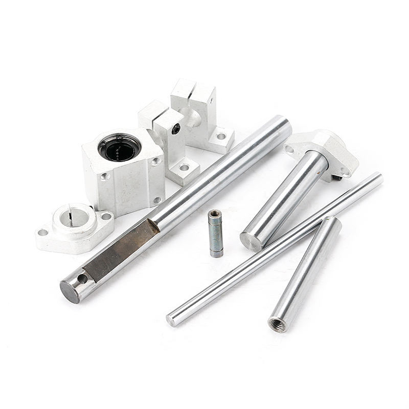 M4 M6 M8 Threaded hole Stepped shaft Spring slot keyway Chrome shaft hard shaft piston rod polished rod 8mm 10mm 12mm 16mm