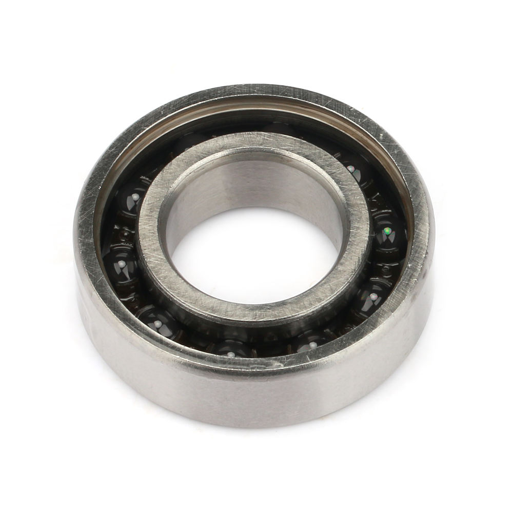 Chrome steel rings Si3N4 balls hybrid ceramic ball bearing 6003