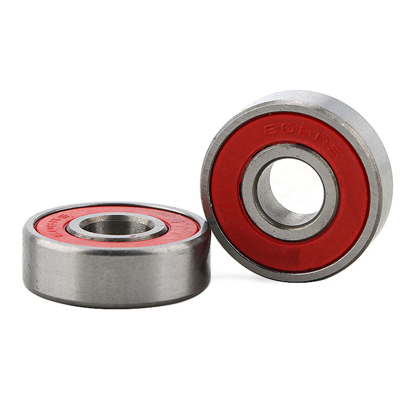 608rs bon china red ceramic good skateboard bearings 7 balls for skate