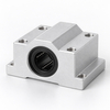 SCS8UU 8mm Linear Bearing Block – Aluminum Pillow Block for 3D Printers & DIY CNC