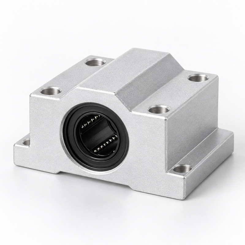 SCS8UU 8mm Linear Bearing Block – Aluminum Pillow Block for 3D Printers & DIY CNC
