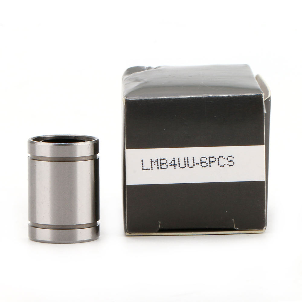 6.35mm linear bearing 1/4*1/2*3/4 linear axis bushing SW4 LMB 4 UU LMB4UU