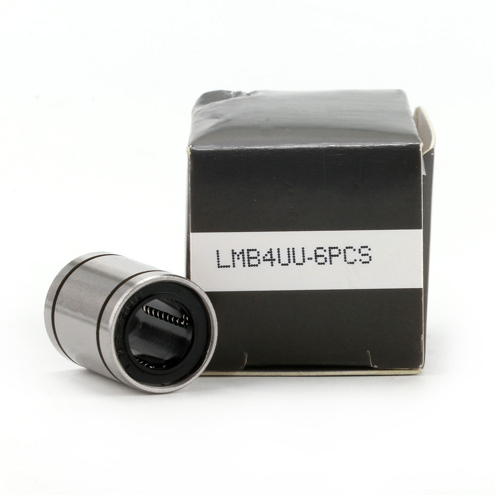 6.35mm linear bearing 1/4*1/2*3/4 linear axis bushing SW4 LMB 4 UU LMB4UU