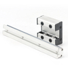 External double-axis Dual Shafts Linear Sliding Guides LGD6 LGD8 LGD12 LGD16 roller guide