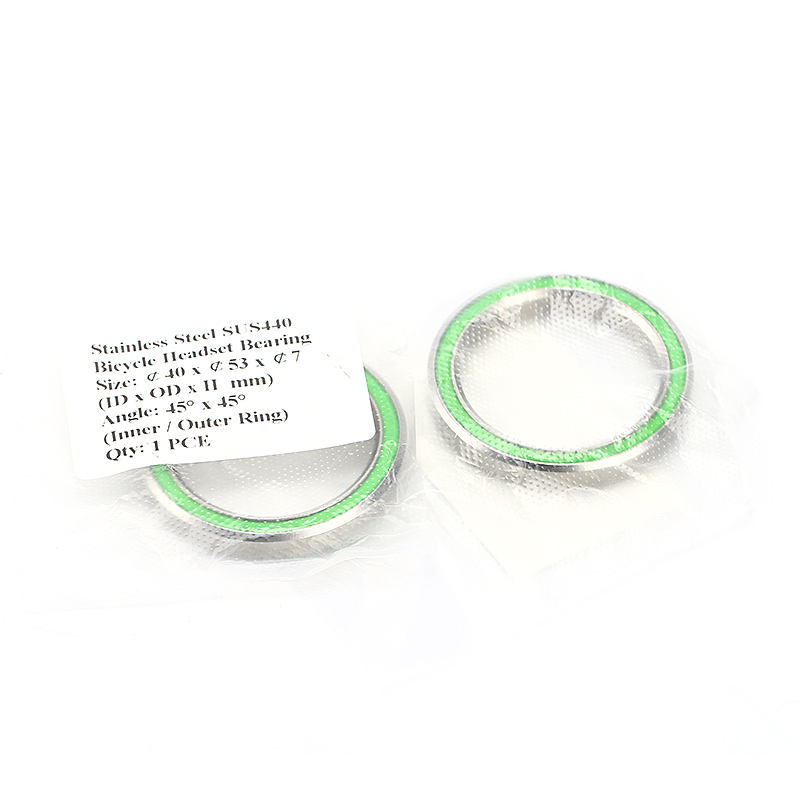45/45 degree Mountain bike front bowl Headset Bearing 40*53*7mm bicycle bearing