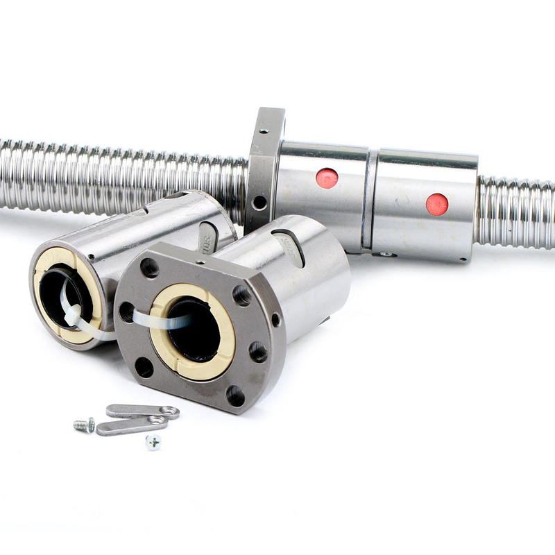 5mm 10mm pitch 32mm ball screw nut housing BKBF25 EKEF20 FFFK25 end machining coupler ballscrews SFU3205 SFU3210 DFU3205 DFU3210