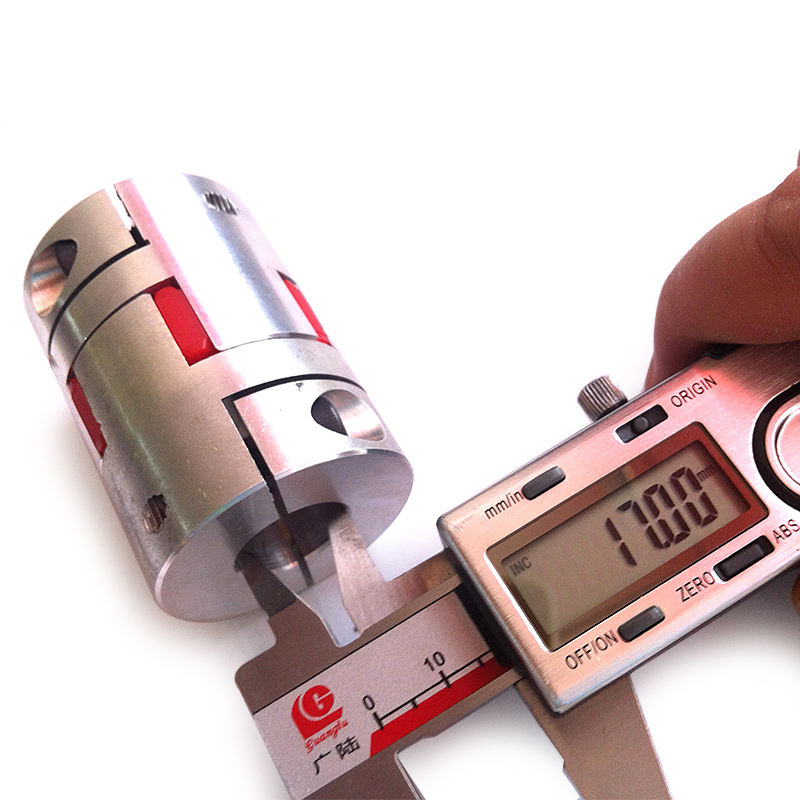 OD55 L78 red Polyurethane Flexible plum keyway coupling coupler bore size 23mm 24mm 25mm 25.4mm 26mm 27mm 28mm 28.6mm 29mm 30mm