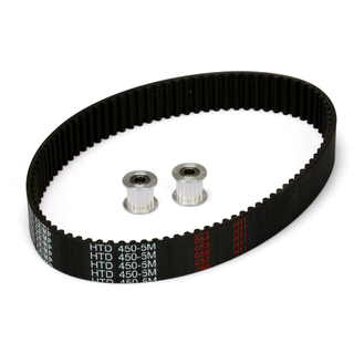 CNC or 3D printer rubber timing belt S3M261 87 teeth 261mm length