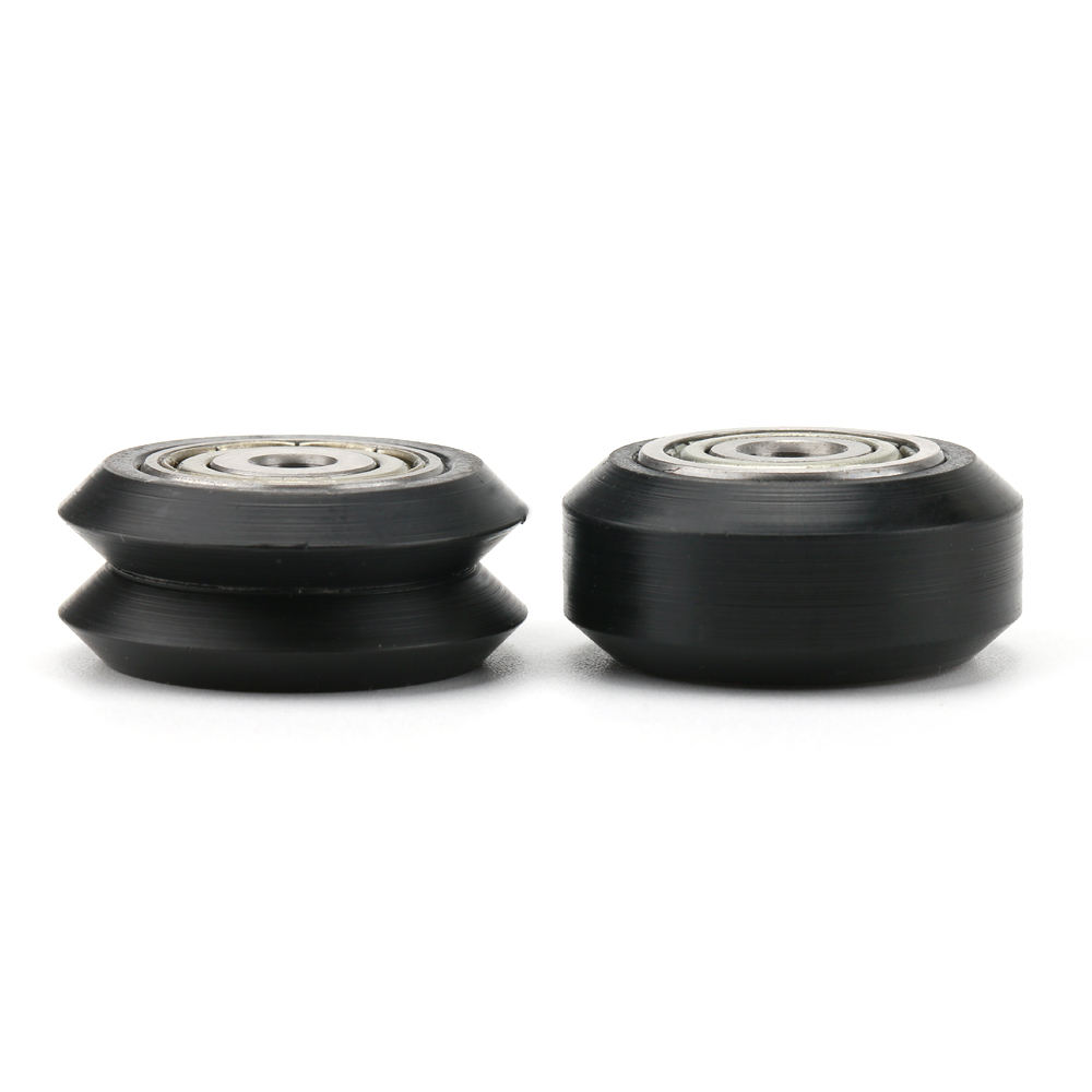 5mm bore Delrin solid V Wheel 625-2RS 625ZZ Bearing BW25 for V-Slot Aluminum Profile