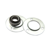 30mm Stamped round 3 Bolts Flanged Mounted Bearings SAPF206