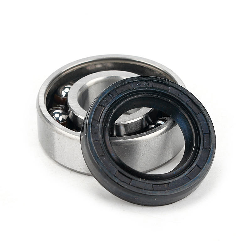 Fluoro rubber black oil seal TC type TC25407 25x40x7mm