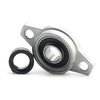 20mm bore Small adjustable insert bearing eccentric sleeve zinc alloy pillow block bearing UFL 004 UFL004