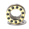 Hybrid Miniature Planar Thrust Ball Bearing Si3N4 Ceramic Balls Brass Cage F12-21M