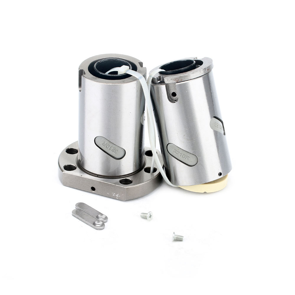 Good quality cold rolling ball screw customized length SFU3210 double nut DFU3210