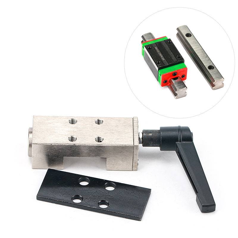 20mm Linear slide clamp guide rail lock rail clamp guide clamping slider locking