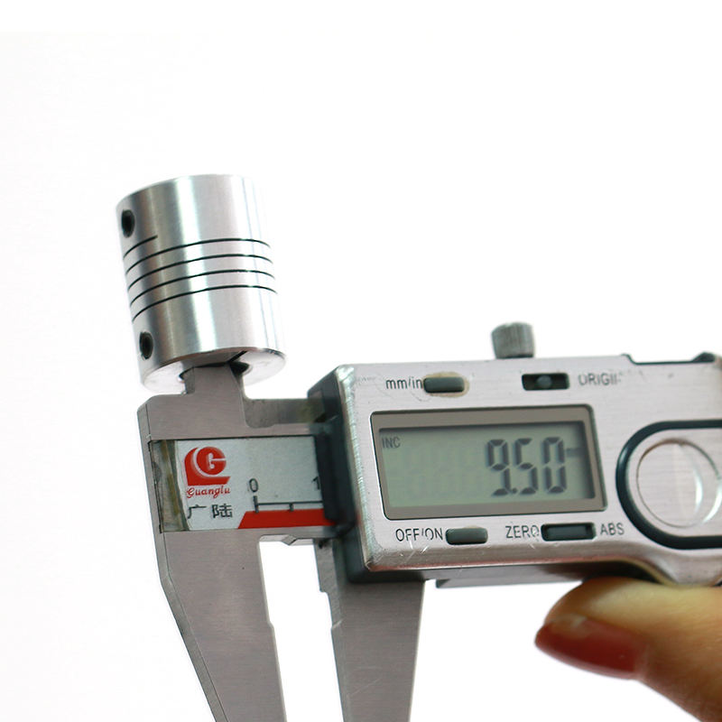 OD25 L30 Flexible coupling coupler for motor shaft and screw 5mm 6mm 6.35mm 7mm 8mm 9mm 9.5mm 10mm 11mm 12mm 12.7mm