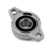 15mm Mounted Unit Bearing 2 Bolt Flange Housing Pillow Block Bearing KFL002
