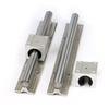 China lowest price 1500mm SBR20 supported linear rail guide shaft