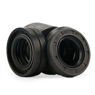 double lips FKM black NBR Rubber skeleton oil seals TC 23X40X6 24x30x5 25x32x4 25x32x7 25X35X7 25X37X8 25X40X7 25X42X7 25X47X7