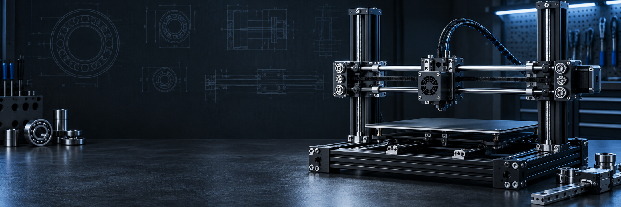 3D Printer Bearings and Linear Motion Components