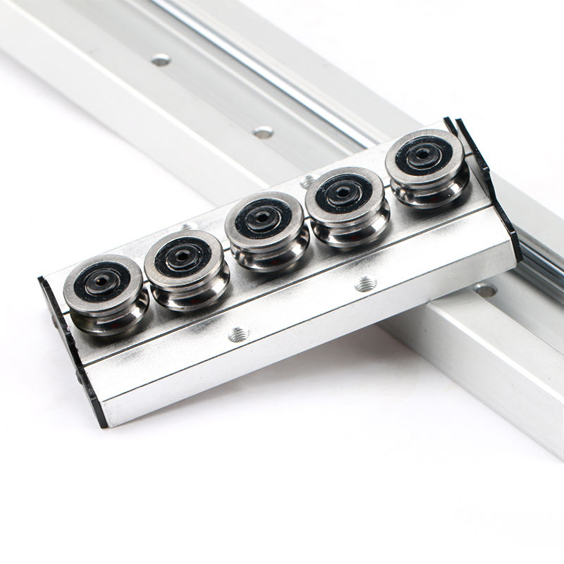 width 47mm 60mm low noise linear sliding guide rail roller linear guide SGR20 SGR20N