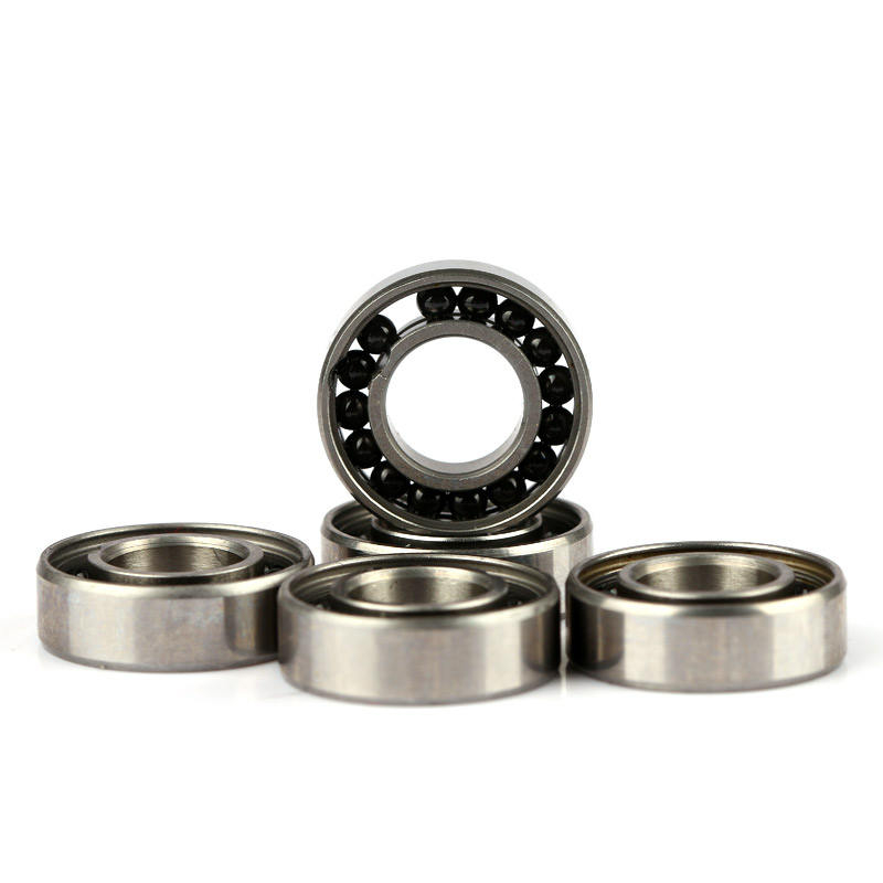 High speed cageless/full balls 608 688 ceramic ball bearing
