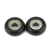 8*29*10mm nylon POM POM 608ZZ bearing steel roller small wheel plastic coated bearing moving pulley 608