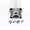 Silver color anodized aluminum profile European standard industrial aluminum profile 4040 4080 40120