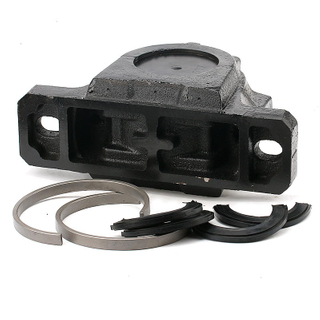 cnc lathe metal fabrication black pillow block bearing bracket SNL522-619