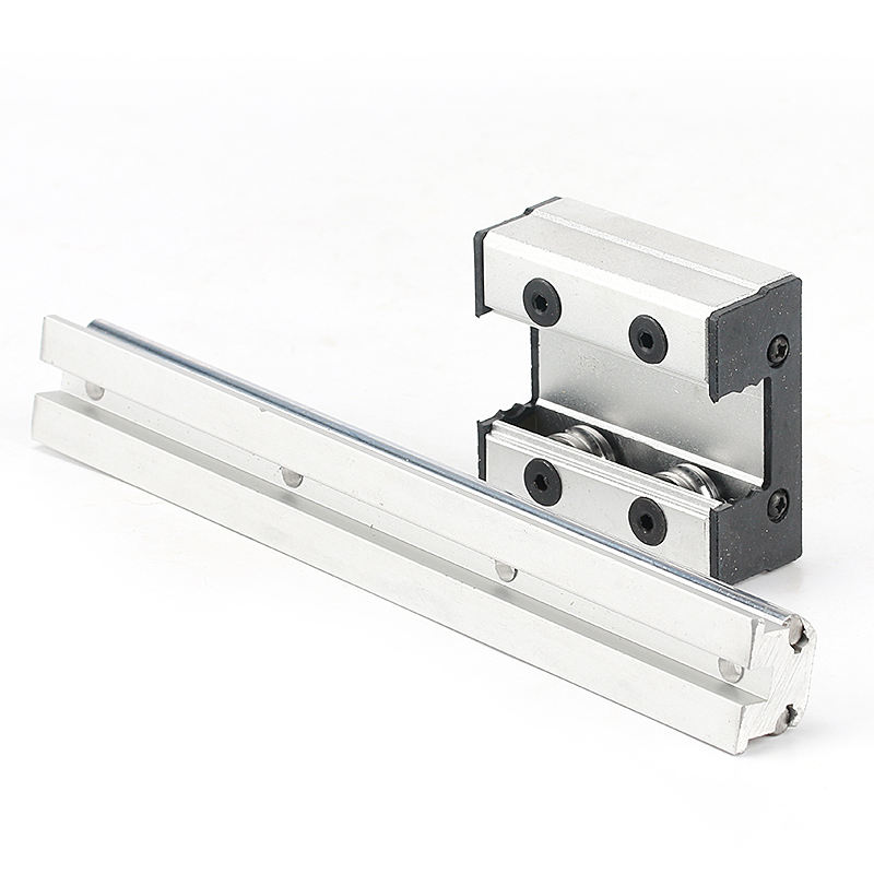 High speed external double axis linear guide rail with wheels block LGD6 LGD8 LGD12 LGD16