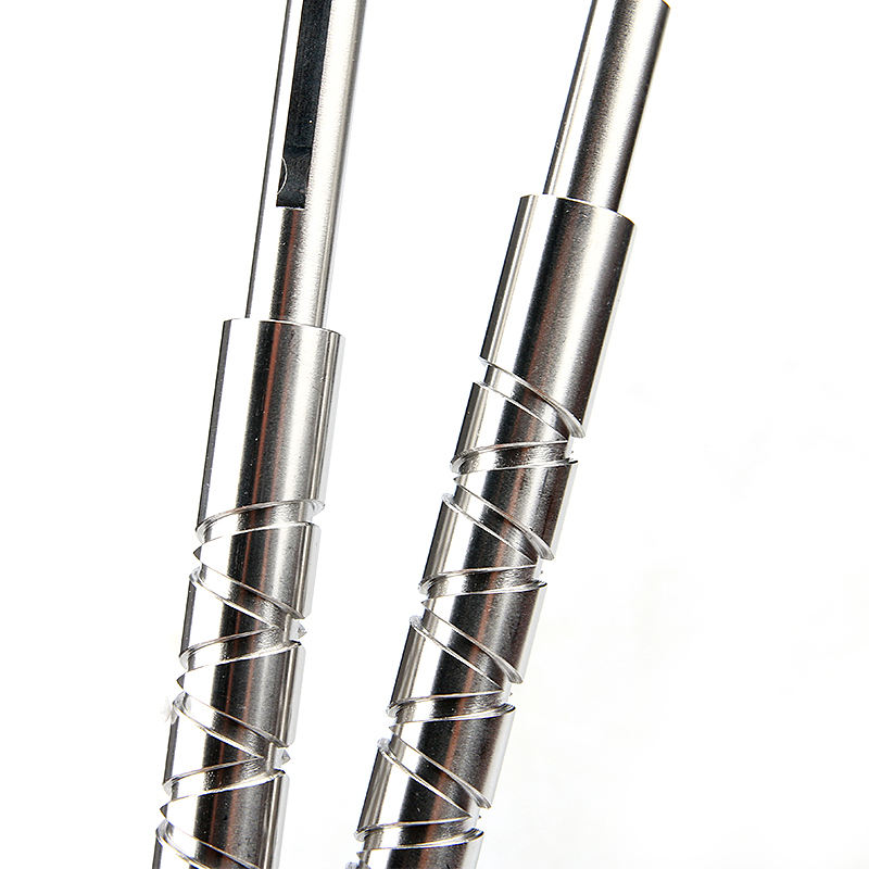 Customized 10mm stainless steel reciprocating lead screw with brass nut