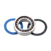 Universal combination High speed steel balls si3n4 ceramic balls p4 grade angular contact ball bearing H7007C-2RS 7007