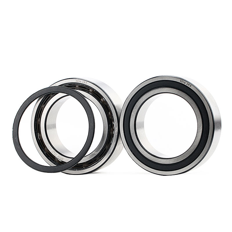 Double row high speed angular contact ball bearings 80*125*34mm 3016 2RS