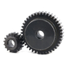 M1 1M M1 1M M1.5 1.5M module 1 1.5 Straight Steel Spur Gear Rack Pinion 18T 18 teeth