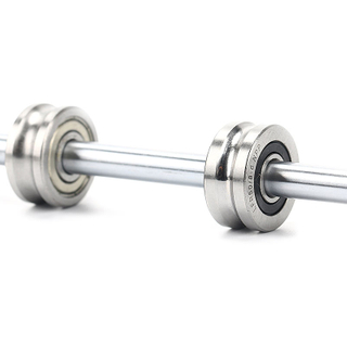 Rail wheel U-groove roller Guide roller Bearings LFR5204-16