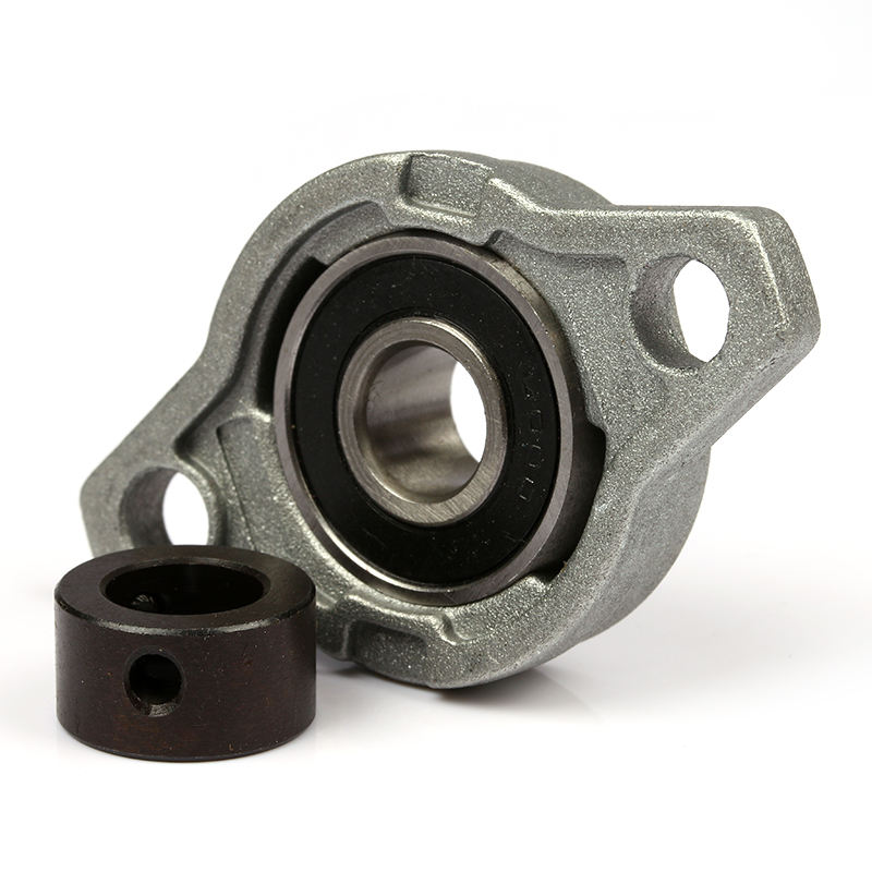 20mm bore Small adjustable insert bearing eccentric sleeve zinc alloy pillow block bearing UFL 004 UFL004