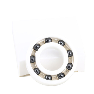 ZrO2 rings Si3N4 balls PEEK cage full ceramic ball bearing 6205