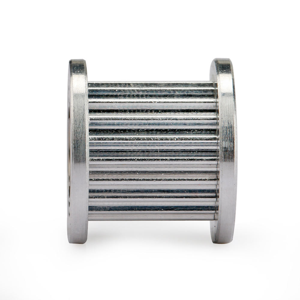 GT2 20 teeth timing belt pulley with two bearing 10mm width 3 4 5 6 mm bore size