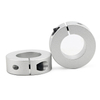 Aluminum open type optical axis clamping ring clamp shaft sleeve fixing ring 25*45*12mm SCS25