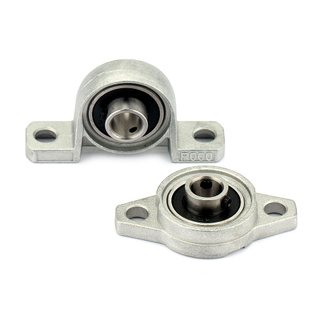 10mm shaft zinc alloy flange pillow block bearing housing KP000