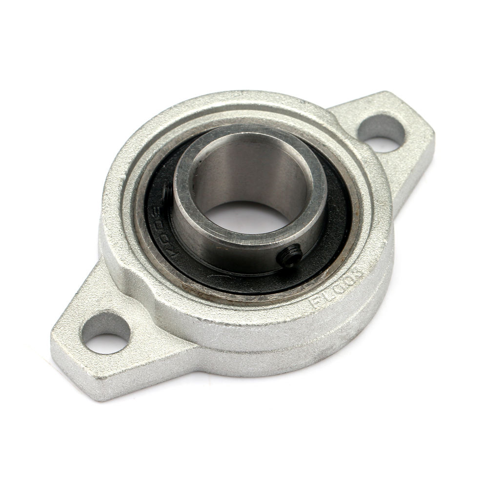 17mm shaft zinc alloy pillow block bearing end support bearing KFL003
